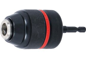 Snelspanboorhouder Metaal 1.5-13mm Zwart Rood 26% Korting