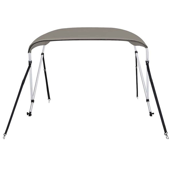vidaXL Biminitop 2 bogen 150x120x110 cm grijs