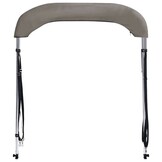 vidaXL Biminitop 2 bogen 150x120x110 cm grijs