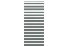Donkergrijs Zebra Rolgordijn 115x200 cm - 32% Korting