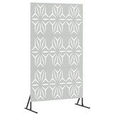 vidaXL Privacyscherm 100 x 50 x 180 cm Gegalvaniseerd staal zilver