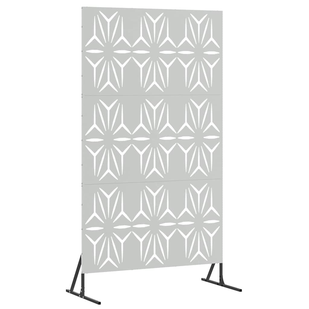 vidaXL Privacyscherm 100 x 50 x 180 cm Gegalvaniseerd staal zilver