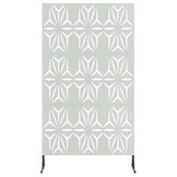 vidaXL Privacyscherm 100 x 50 x 180 cm Gegalvaniseerd staal zilver