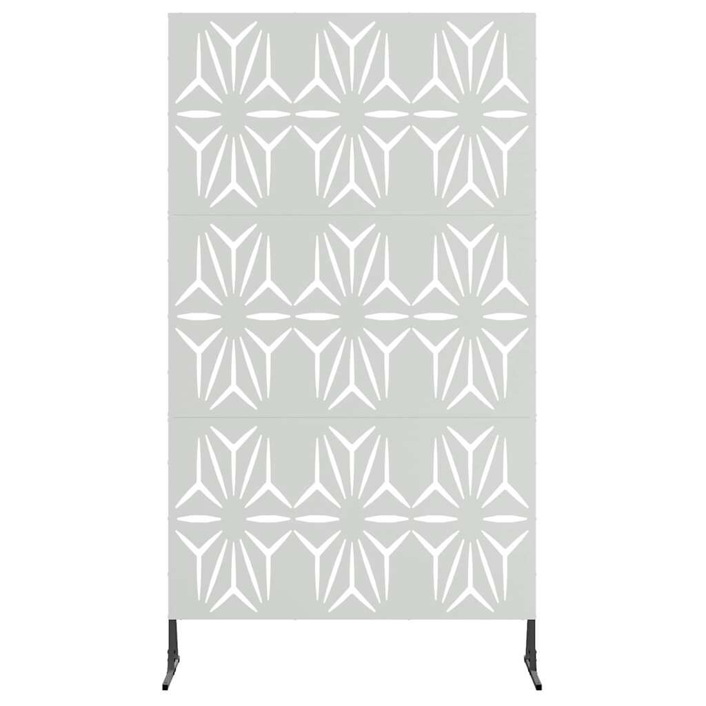 vidaXL Privacyscherm 100 x 50 x 180 cm Gegalvaniseerd staal zilver