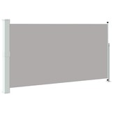 vidaXL Tuinscherm uittrekbaar 160x300 cm grijs