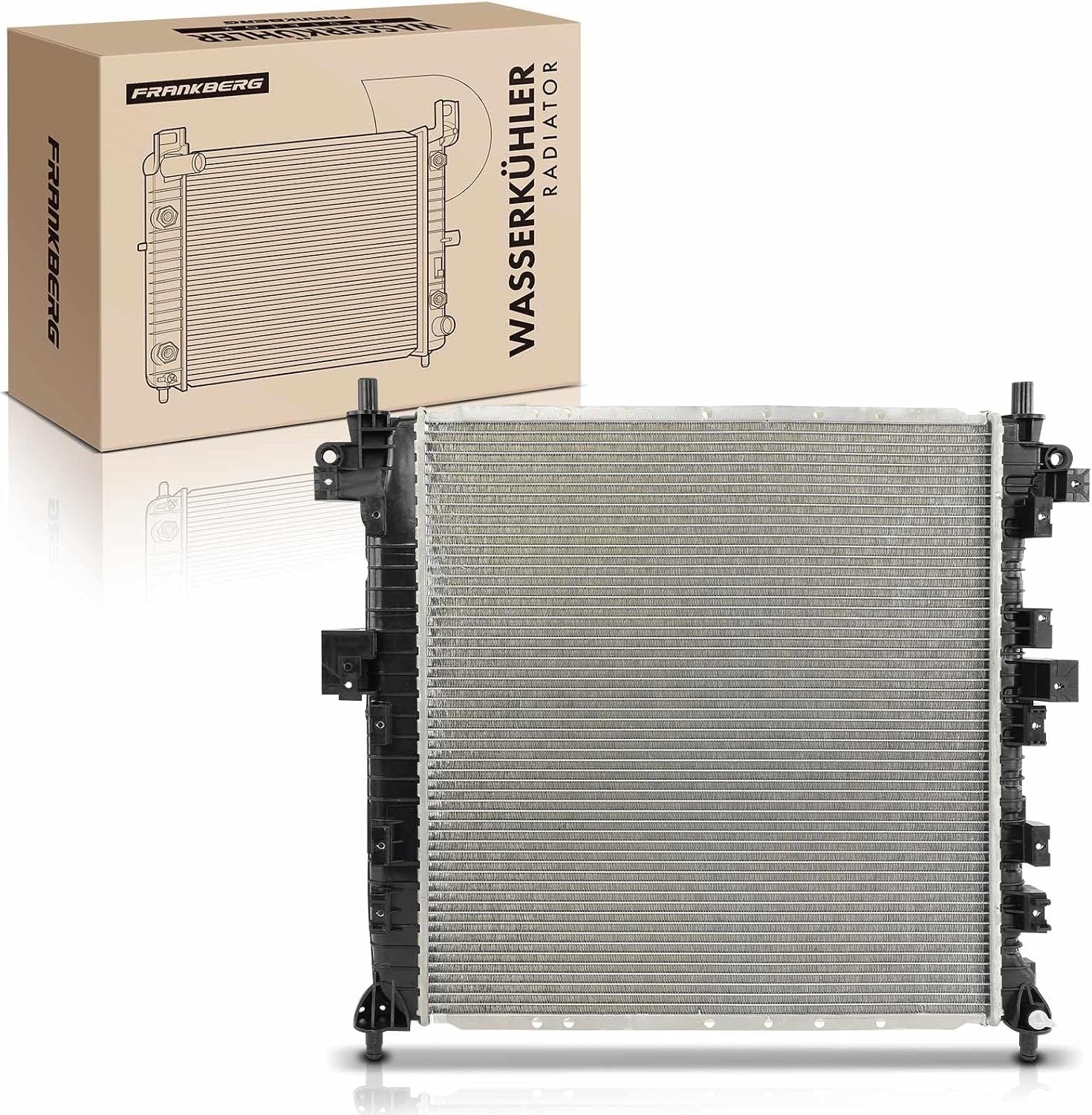 Frankberg Motorradiator voor Ssangyong Actyon Sports en Kyron