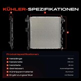 Frankberg Motorradiator voor Ssangyong Actyon Sports en Kyron