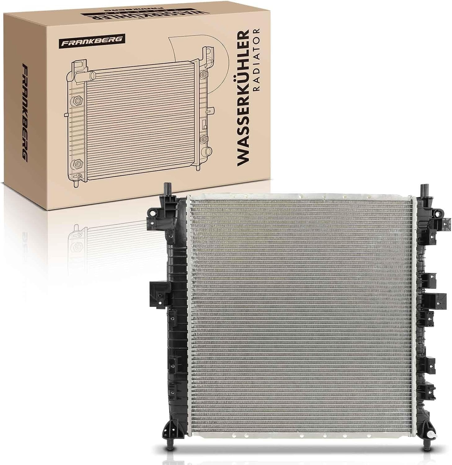 Frankberg Motorradiator voor Ssangyong Actyon Sports en Kyron