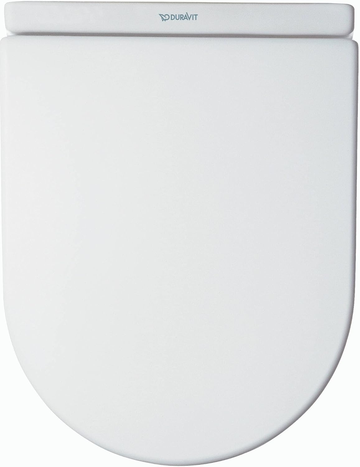 Duravit WC-bril Starck 3, toiletdeksel van Urea-duroplast, wc-deksel met roestvrijstalen scharnieren, wit