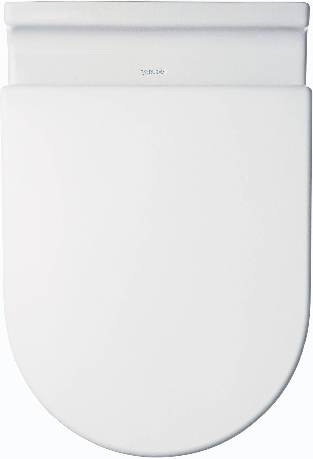 Duravit WC-bril Starck 3, toiletdeksel van Urea-duroplast, wc-deksel met roestvrijstalen scharnieren, wit