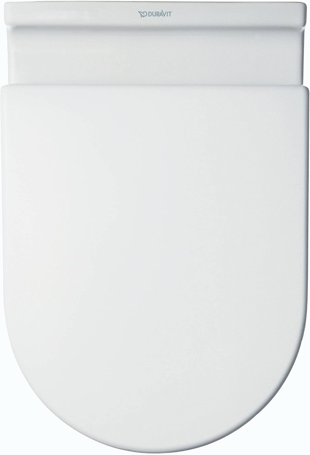 Duravit WC-bril Starck 3, toiletdeksel van Urea-duroplast, wc-deksel met roestvrijstalen scharnieren, wit