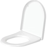 Duravit WC-bril Starck 3, toiletdeksel van Urea-duroplast, wc-deksel met roestvrijstalen scharnieren, wit