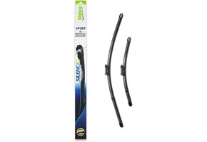 Ruitenwisserbladen set 2x 650/450mm zwart geschikt voor diverse auto's - 32% Korting