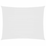 vidaXL Zonnescherm rechthoekig 3x6 m oxford stof wit