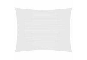 Rechthoekig Zonnescherm 3x6m Wit Oxford Stof met 34% Korting