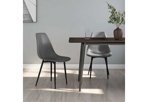 Set van 2 Grijze Eetkamerstoelen van PP - 41% Korting