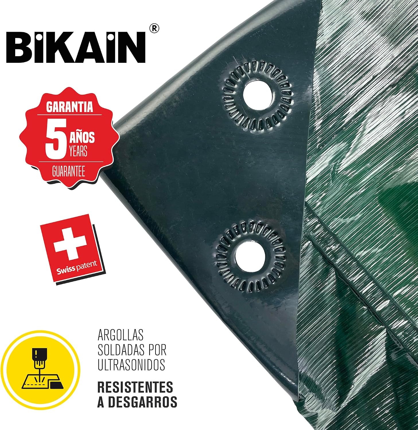 Bikain Bi042LO afdekzeil universeel groen