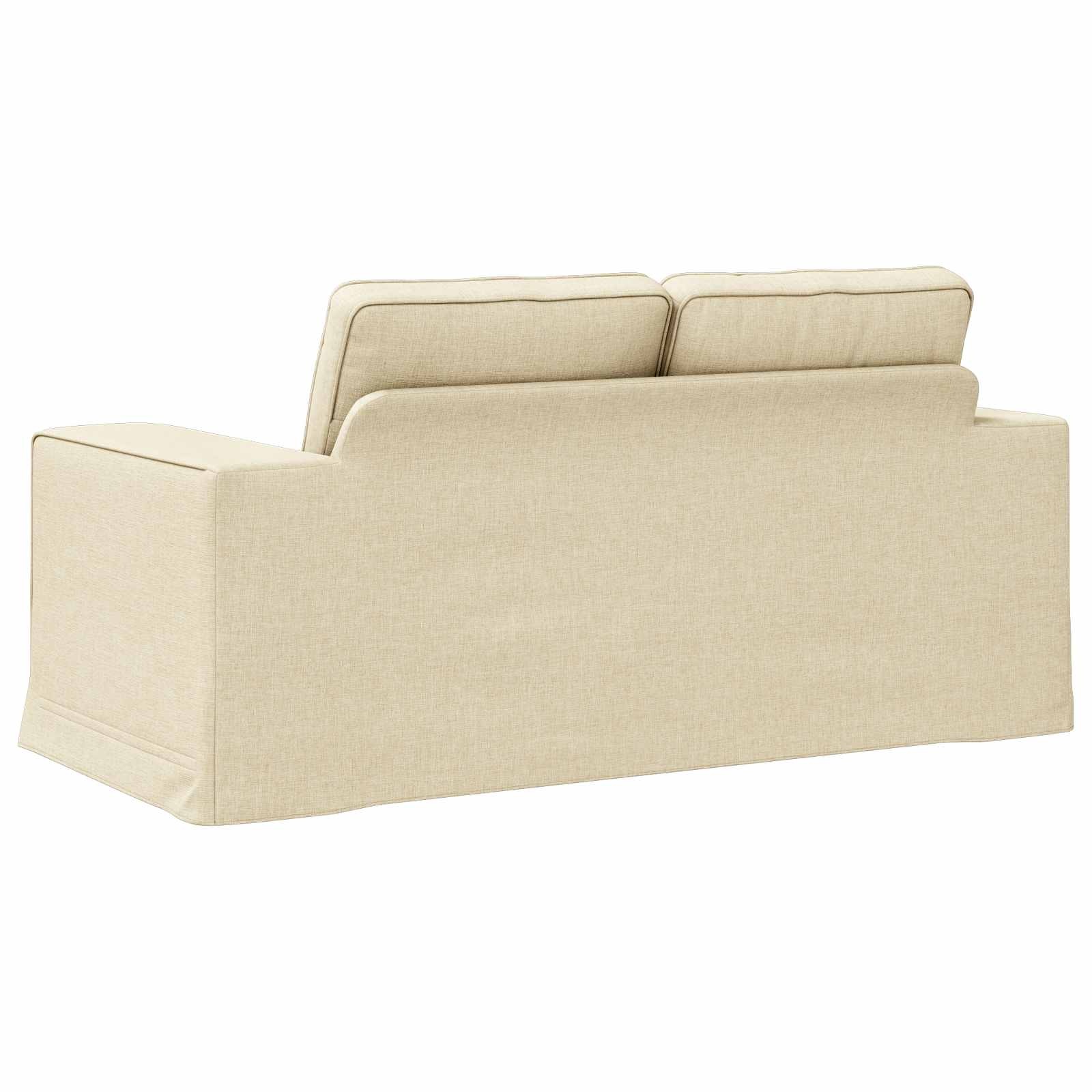vidaXL Bank Crème 162 x 80 x 82 cm Stof
