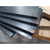 vidaXL Badkamerwandkast 60x25x30 cm bewerkt hout zwart