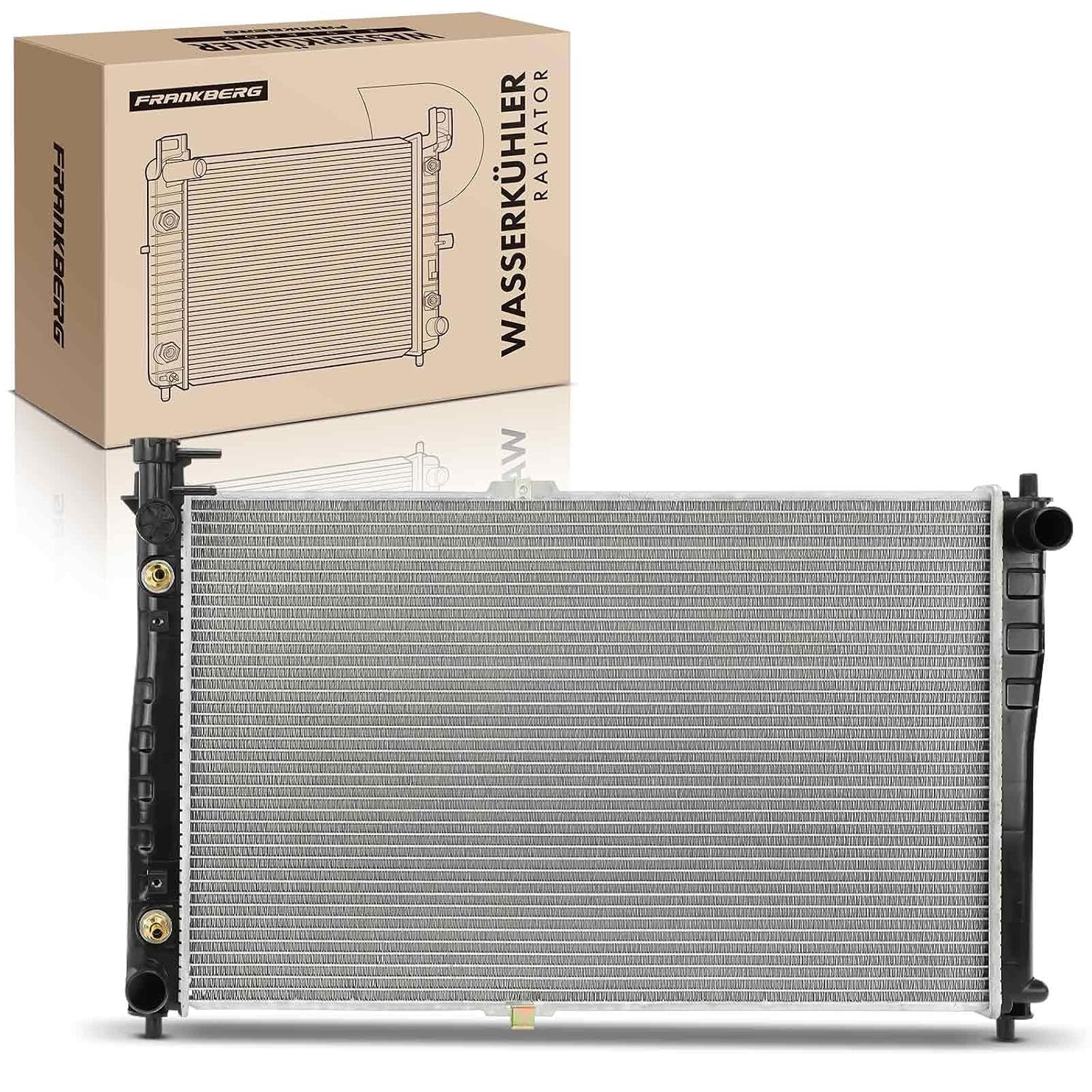 Frankberg Koeler, waterkoeler, motorkoeler, radiator, koelsysteem, koelvloeistof, koeling, transmissieoliekoeler, motoroliekoeler, vervanging # OK55815200A