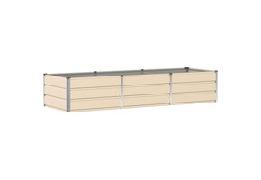 Plantenbak Staal Ivoor 240x80x45 cm - 40% Korting