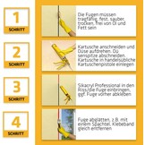 Sika - Sikacryl Professional, veelzijdige acrylaatkit en vulstof, 300 ml, wit