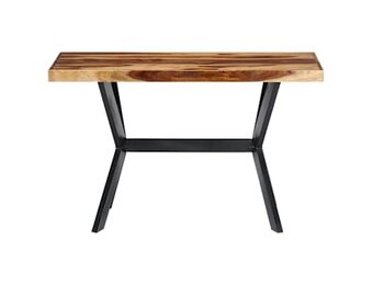 vidaXL Eettafel 120x60x75 cm massief acaciahout