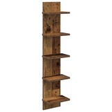 vidaXL Wandplank Oud hout 22 x 15 x 100 cm Bewerkt hout