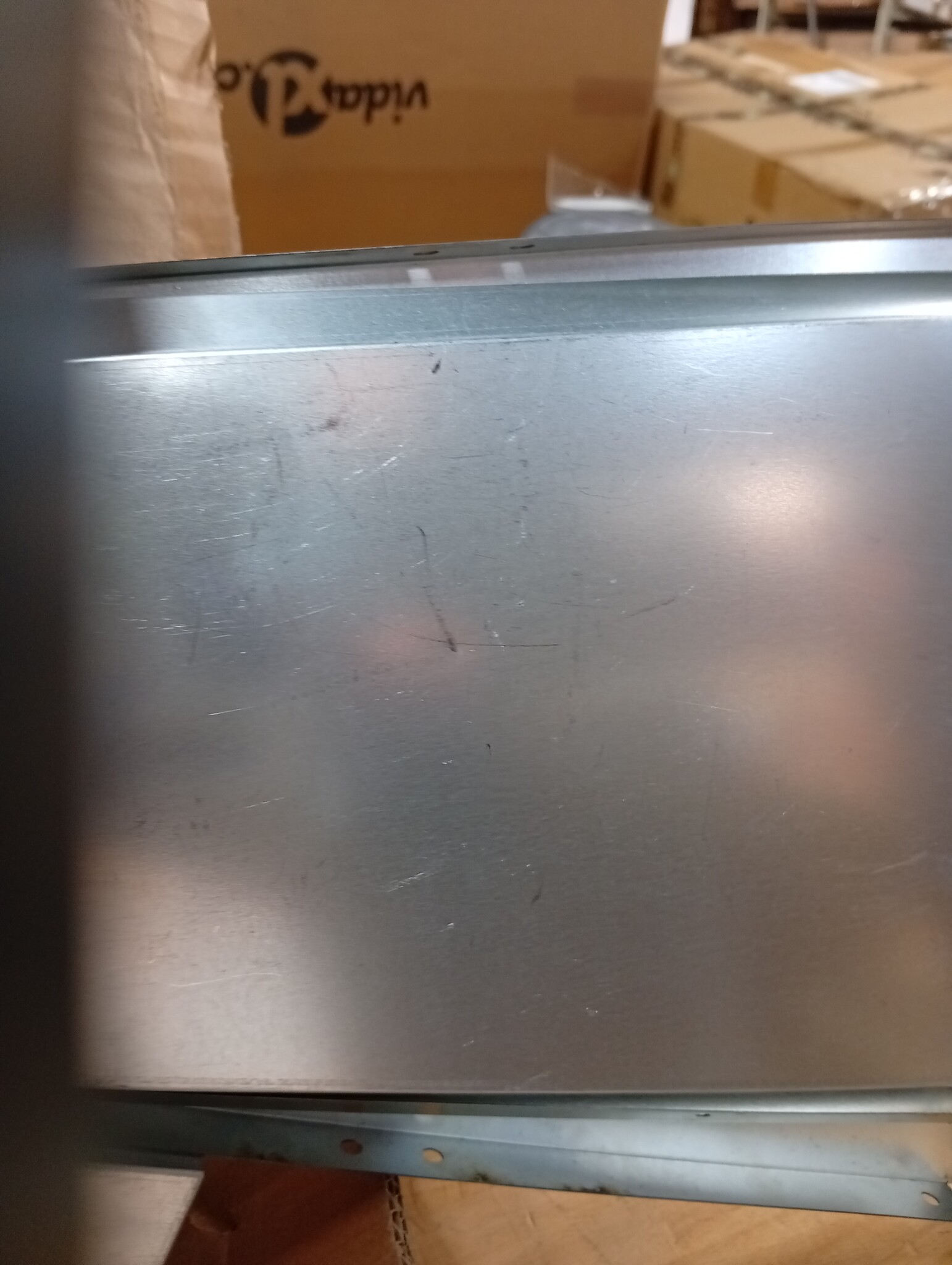 vidaXL Plantenbak Zilver 30 x 30 x 75 cm Gegalvaniseerd staal