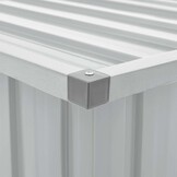 VidaXL Tuinbox 149x99x93 cm Grijs - 34% Korting