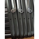 2 Inklapbare Tuinstoelen Metaalgaas Antraciet - 57% Korting