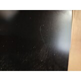 vidaXL Platenkast 85x38x48 cm bewerkt hout zwart