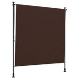 vidaXL Buiten Rolgordijn Bruin 200 x 270 cm