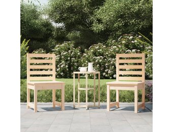 vidaXL Tuinstoelen 2 st 50x48x91,5 cm massief grenenhout