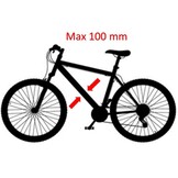 Farad Pesio Dakdrager Fietsendrager - Zwart - Voor racefietsen, MTB en FAT bikes