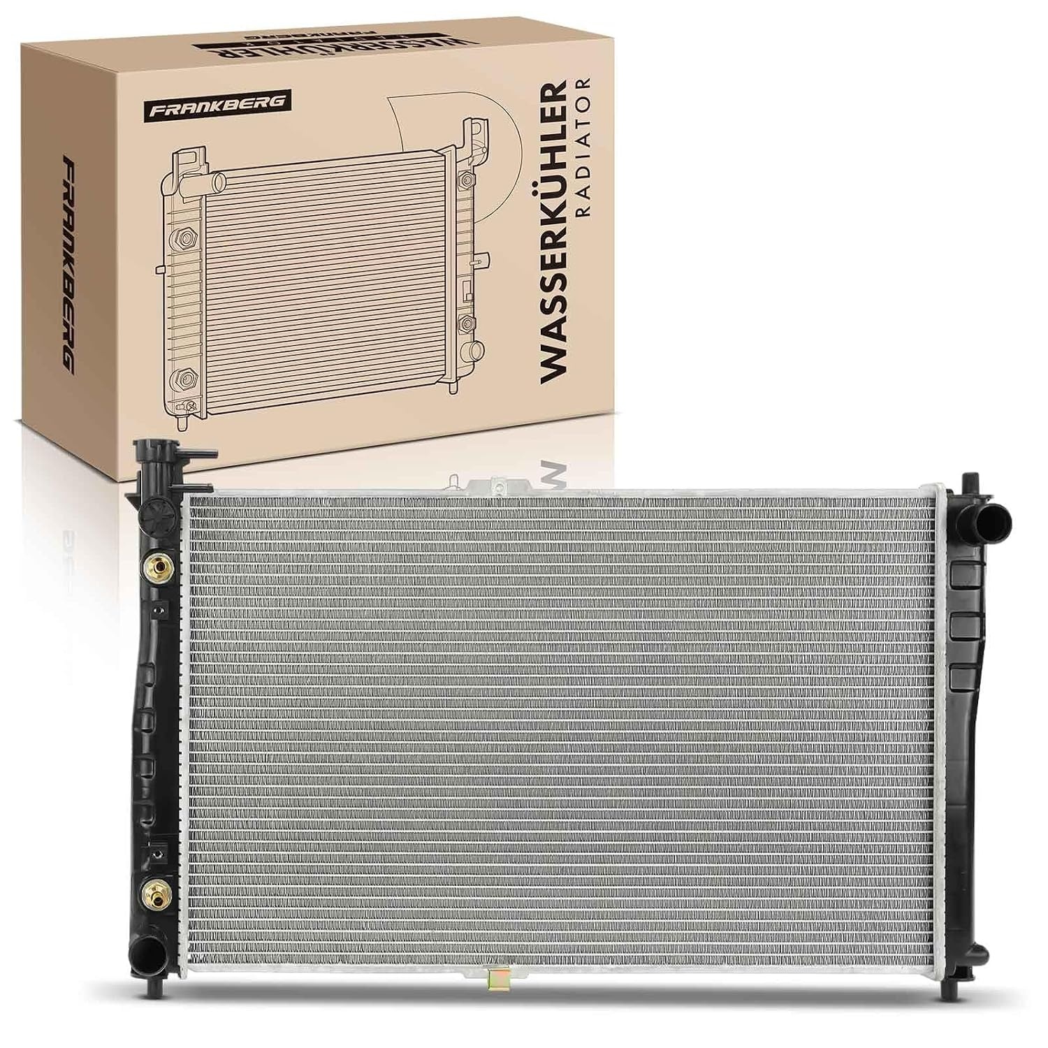 Frankberg Koeler, waterkoeler, motorkoeler, radiator, koelsysteem, koelvloeistof, koeling, transmissieoliekoeler, motoroliekoeler, vervanging # OK55815200A
