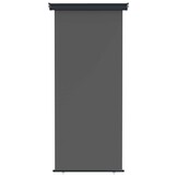 vidaXL Zijscherm Balkon 80 x 250 cm 100% polyester ijzer staal