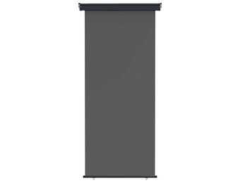 vidaXL Zijscherm Balkon 80 x 250 cm 100% polyester ijzer staal