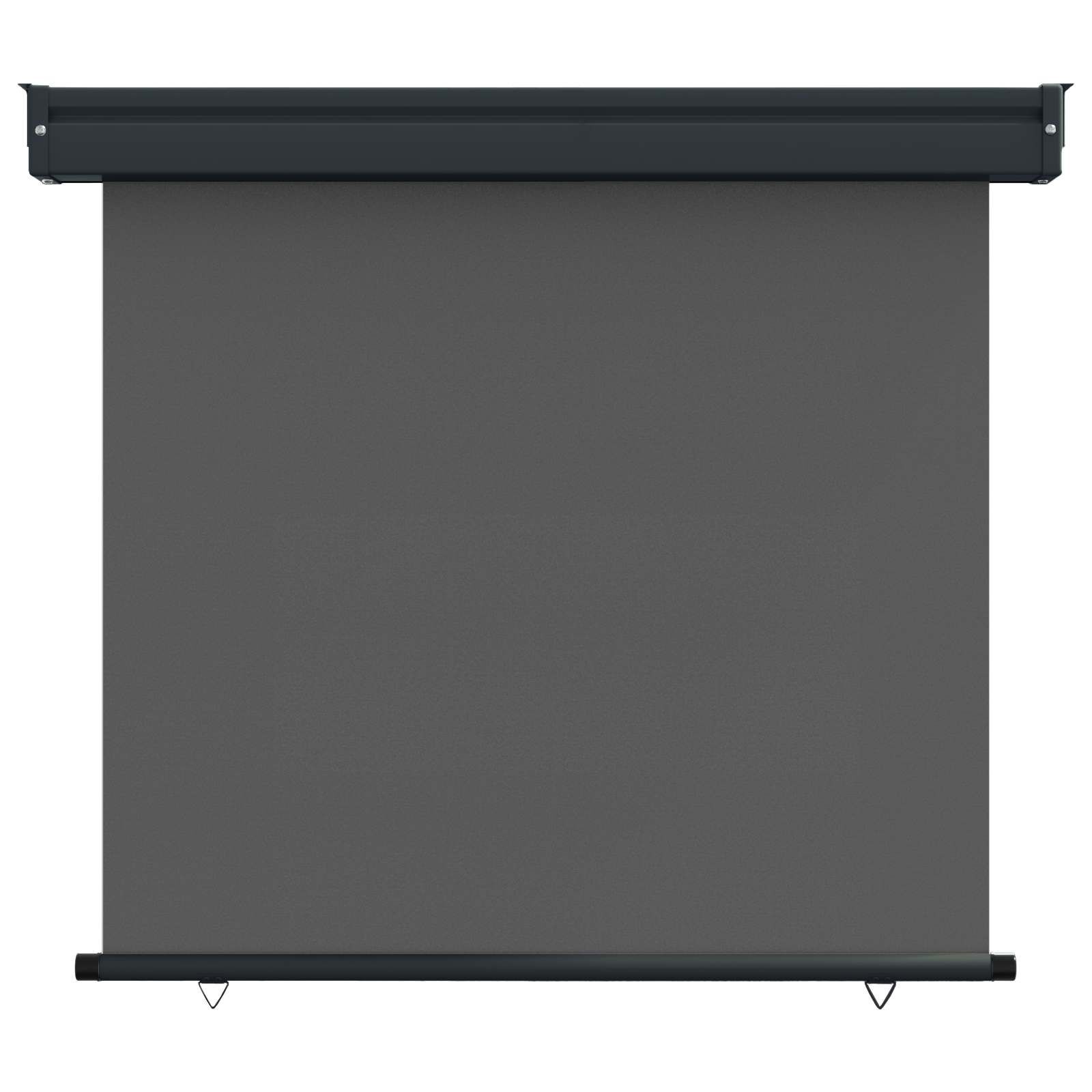 vidaXL Zijscherm Balkon 80 x 250 cm 100% polyester ijzer staal