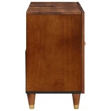 vidaXL Wastafelkast Bruin 62 x 33 x 58 cm Bewerkt hout