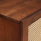 vidaXL Wastafelkast Bruin 62 x 33 x 58 cm Bewerkt hout
