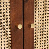vidaXL Wastafelkast Bruin 62 x 33 x 58 cm Bewerkt hout