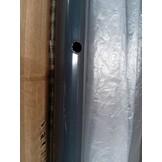 vidaXL Rolgordijn voor buiten 100x270 cm crème