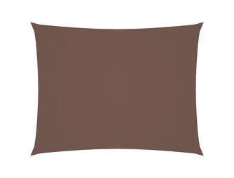 vidaXL Zonnescherm rechthoekig 3x6 m oxford stof bruin