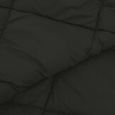 vidaXL Vol jaar dekbed Zwart 140 x 220 cm Microfiber