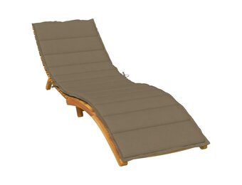 Comfortabel Ligbedkussen 200x50cm Gemêleerd Taupe - 33% Korting