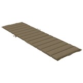 Comfortabel Ligbedkussen 200x50cm Gemêleerd Taupe - 33% Korting