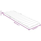 Comfortabel Ligbedkussen 200x50cm Gemêleerd Taupe - 33% Korting