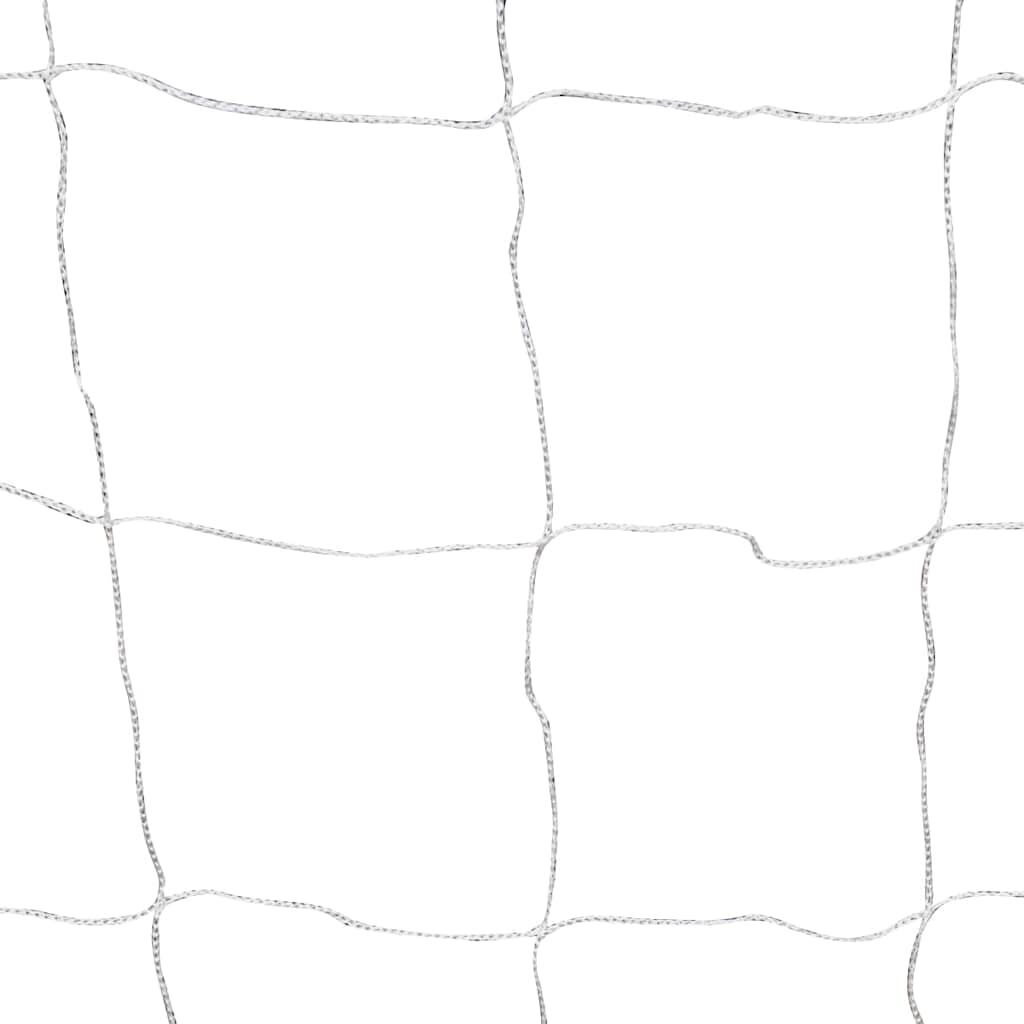 vidaXL Voetbaldoelset hoogwaardig 240x90x150 cm staal