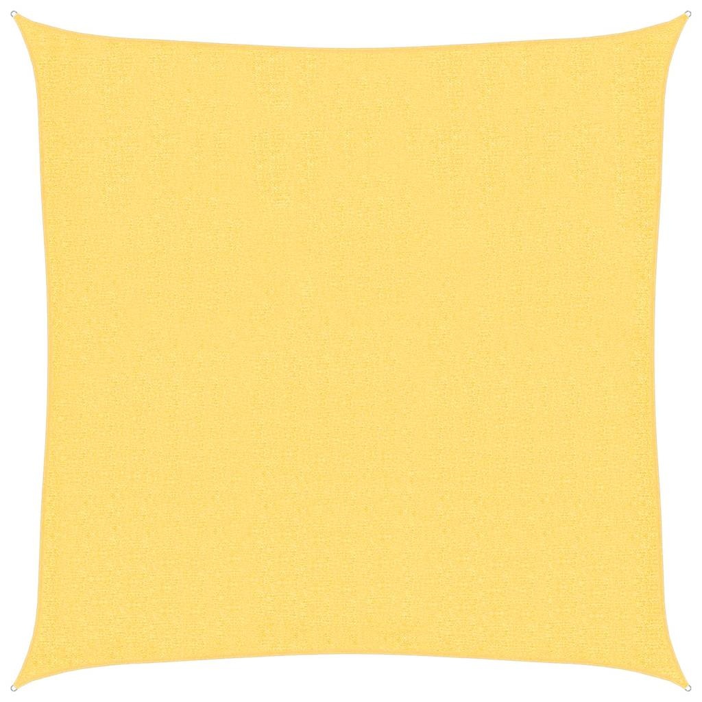 vidaXL Zonnezeil 160 g/m² 2,5x2,5 m HDPE beige